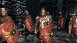 The Roman mod I used also changed all the imperial troops' armor to lorica